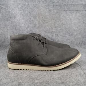 Goodfellow & Co Shoes Mens 9.5 Chukka Boot Sneakers Casual Dress Lace Up Gray